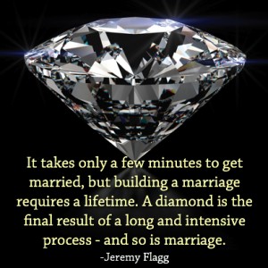 Jeremy Flagg - Diamond Marriage Quote