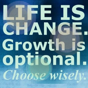 Life is change quote