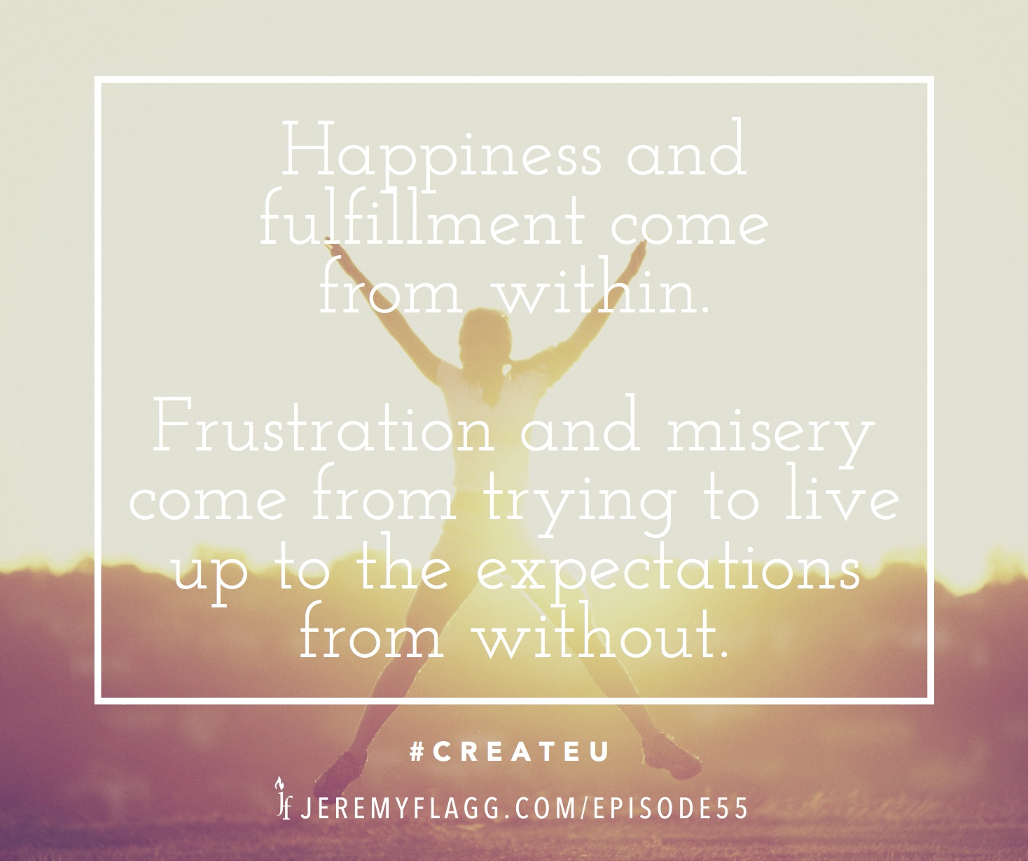 Happiness-comes-from-within-Jeremy-Flagg-quote-FB